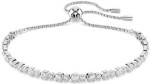 Swarovski armbånd Matrix Tennis bracelet Mixed round cuts, White, Rhodium plated - 5677813