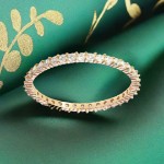 Swarovski Vittore ring White, Rose gold-tone plated - 5095328