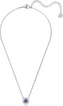 Swarovski smykke Sparkling Dance necklace Round cut, Rhodium plated - 5576110