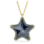 Swarovski smykke SCS pendant Starfish, Blue, Gold-tone plated - 5707049