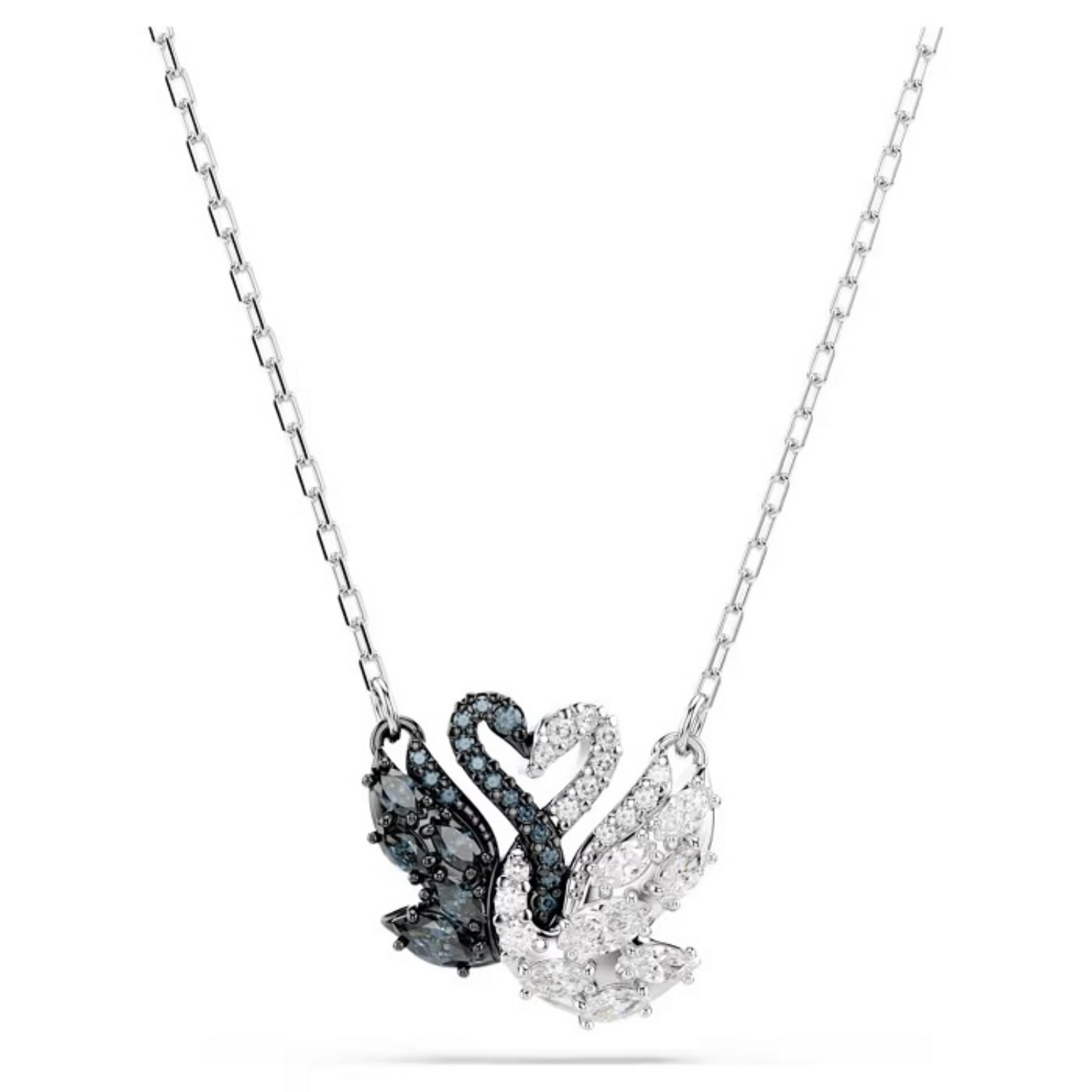 Swarovski smykke Swan pendant Swan, Black, Mixed metal finish - 5705721