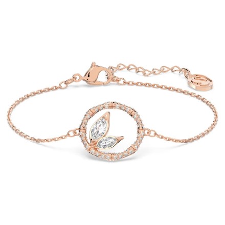 Swarovski armbånd Dellium bracelet Bamboo, White, Rose gold-tone plated - 5645376 Swarovski armbånd Dellium bracelet Bamboo, White, Rose gold-tone plated - 5645376