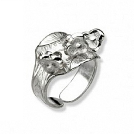 Vis detaljer for Nordlandsring , hvit stor - 643 Bilde av Nordlandsring , hvit stor - 643