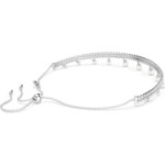 Swarovski collier Ariana Grande x Swarovski choker Crystal pearl, Round cut, White, Rhodium plated - 5720865