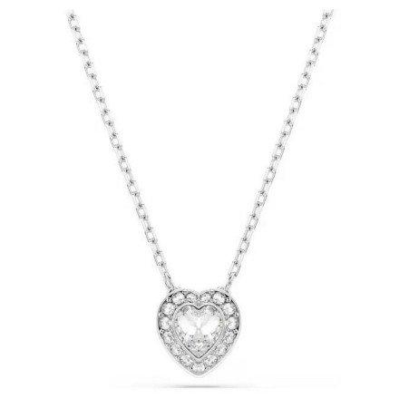 Swarovski smykke Ariana Grande x Swarovski pendant Mixed cuts, Heart, White, Rhodium plated - 5720852 Swarovski smykke Ariana Grande x Swarovski pendant Mixed cuts, Heart, White, Rhodium plated - 5720852
