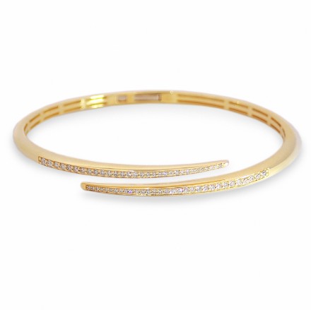 Armring i 18 kt gull med diamanter 0,40 ct W-Si - 08-74-8306 Armring i 18 kt gull med diamanter 0,40 ct W-Si - 08-74-8306