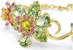 Swarovski armbånd Idyllia bracelet Mixed cuts, Flower, Multicolored, Gold-tone plated - 5717156