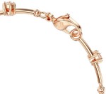 Swarovski armbånd Constella Tennis bracelet Crystal pearl, Round cuts, White, Rose gold-tone plated - 5729505