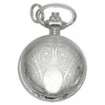 Bonett lommeur,  anhengsur chrom m/lokk inkl. kjede -  418C