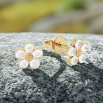 Liv - Ørestikk Hvit jordbærblomst - 710503