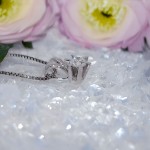 Diamantsmykke Sofia i gull med 0,30 ct W-Si-1120730