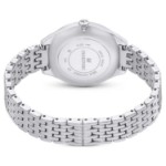 Swarovski klokke Attract Swiss Made, Full pavé, Crystal bracelet, Silver tone, Stainless steel - 5644062