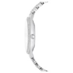 Swarovski klokke Attract Swiss Made, Full pavé, Crystal bracelet, Silver tone, Stainless steel - 5644062