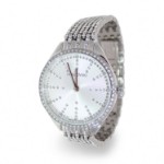 Swarovski klokke Attract Swiss Made, Full pavé, Crystal bracelet, Silver tone, Stainless steel - 5644062