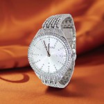 Swarovski klokke Attract Swiss Made, Full pavé, Crystal bracelet, Silver tone, Stainless steel - 5644062