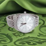 Swarovski klokke Attract Swiss Made, Full pavé, Crystal bracelet, Silver tone, Stainless steel - 5644062