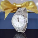 Swarovski klokke Attract Swiss Made, Full pavé, Crystal bracelet, Silver tone, Stainless steel - 5644062