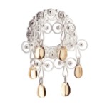 Sølje kvit forgylt - 116500