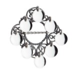 Barnesølje  i hvit sølv - 176100