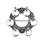 Barnesølje  i hvit sølv - 137100