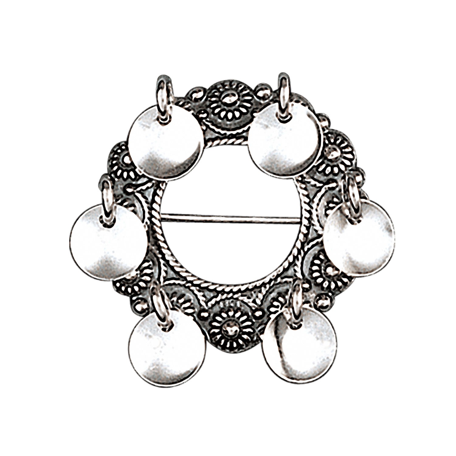 Barnesølje  i hvit sølv - 137100