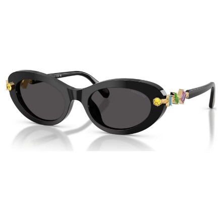 Swarovski solbriller Oval shape, Black - 5724507 Swarovski solbriller Oval shape, Black - 5724507