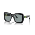 Swarovski solbriller Oversized, Square shape, SK6001, Black