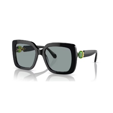 Swarovski solbriller Oversized, Square shape, SK6001, Black Swarovski solbriller Oversized, Square shape, SK6001, Black