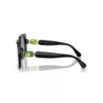 Swarovski solbriller Oversized, Square shape, SK6001, Black