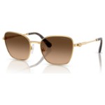 Swarovski solbriller Square shape, SK7029, Gold tone - 5706557