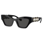 Swarovski solbriller Cat-eye shape, Black - 5691693