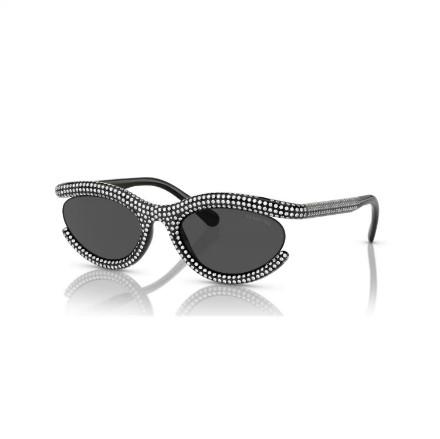 Swarovski solbriller Oval shape, SK6006, Black - 5679553 Swarovski solbriller Oval shape, SK6006, Black - 5679553