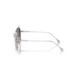 Swarovski solbriller 2 in 1 clip-on Statement, Cat-eye shape, SK7011, White - 5679552