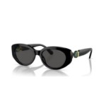 Swarovski solbriller Cat-eye shape, SK6002, Black - 5679544