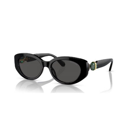 Swarovski solbriller Cat-eye shape, SK6002, Black - 5679544 Swarovski solbriller Cat-eye shape, SK6002, Black - 5679544