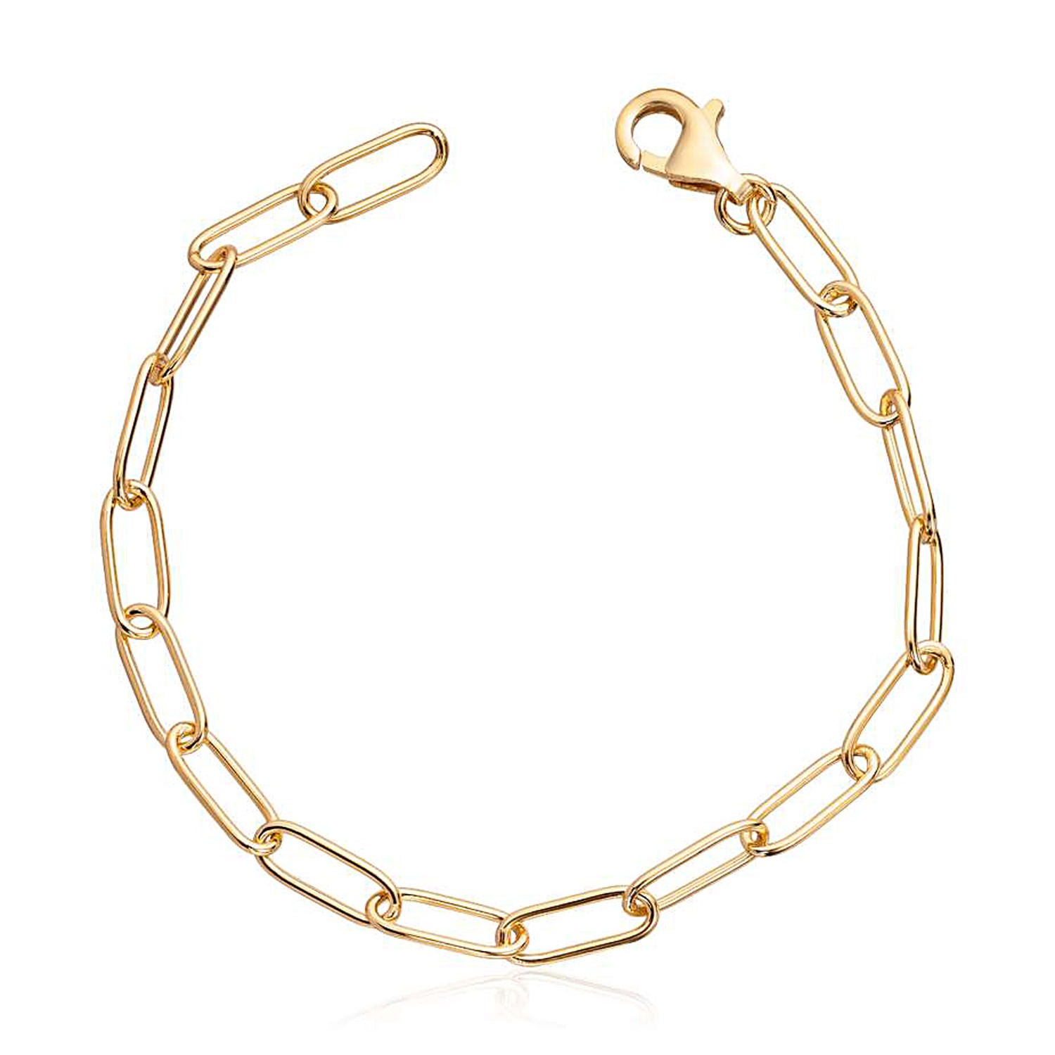 Armbånd Old money i forgylt sølv - 3012719