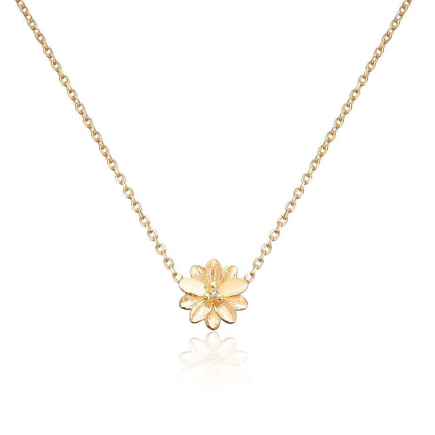 Smykke Vintage Bloom i forgylt sølv - 3058345