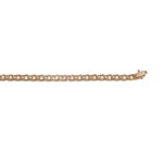 Armbånd Bismarck i gult gull 18kt, 18 cm - 01-B106-18