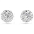 Swarovski øredobber Dextera stud Round cut, White, Rhodium plated - 5700290
