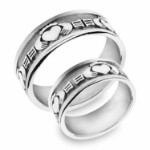 Gifteringer i hvitt gull 14kt, 7,5 mm. SNORRE– 61969