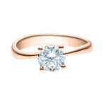 Enstens diamantring Melina med 1,00 ct i 14kt gull. TW-Si. -18011100