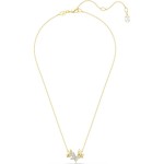 Swarovski smykke Idyllia Lilia necklace Butterfly, White, Gold-tone plated - 5736068