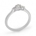 Diamantring i hvitt gull 0.32 ct. TW-Si - coc5000549hv