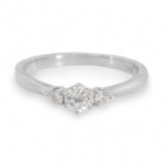 Diamantring i hvitt gull 0.32 ct. TW-Si - coc5000549hv