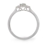 Diamantring i hvitt gull 0.27 ct. TW-Si - coc5000548