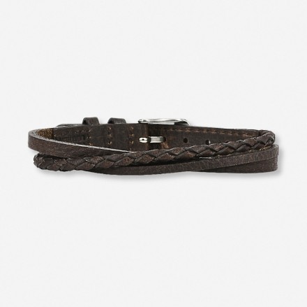 Armbånd ERIC brun skinn i stål 16,5-21,5 cm / 10 mm - 362648 Armbånd ERIC brun skinn i stål 16,5-21,5 cm / 10 mm - 362648