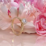 Forlovelsesring  med lab grown diamant 0,73 ct  River (E) - VS2. Leticia - 18007073LG