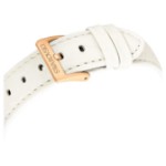 Swarovski klokke Octea Chrono watch Swiss Made, Leather strap, White, Rose gold-tone finish - 5671150