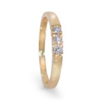 Diamantring Iselin med 3x0,05 ct TW-Si-85030500