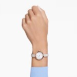 Swarovski klokke Illumina watch Swiss Made, Metal bracelet, Gold tone, Champagne gold-tone finish - 5671196